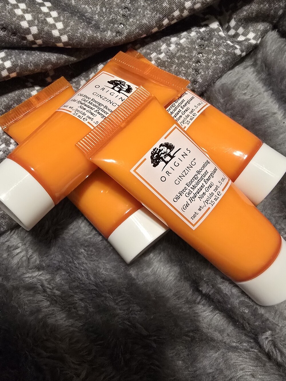 FREE With Any $30 Cosmetic Purchase! Set Of 4 Origins Ginzing Moisturizers